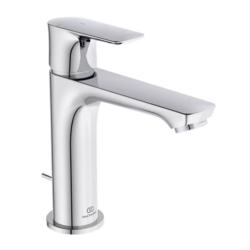 Baterie lavoar tip Grande Ideal Standard Connect Air BlueStart crom lucios cu ventil metalic