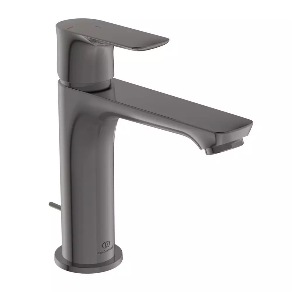 Baterie lavoar tip Grande Ideal Standard Connect Air BlueStart gri Magnetic Grey cu ventil metalic