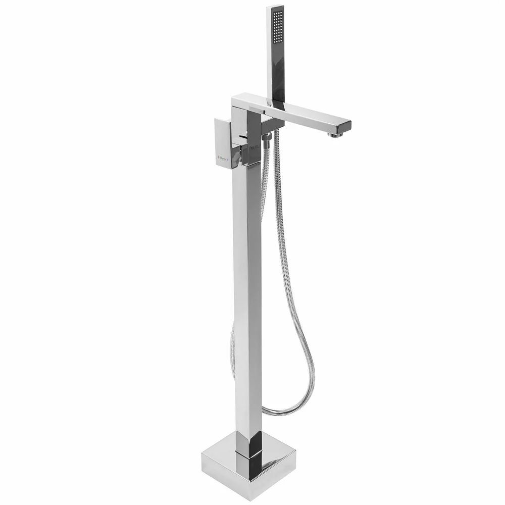 Baterie monocomanda pentru cada freestanding Rea Flores