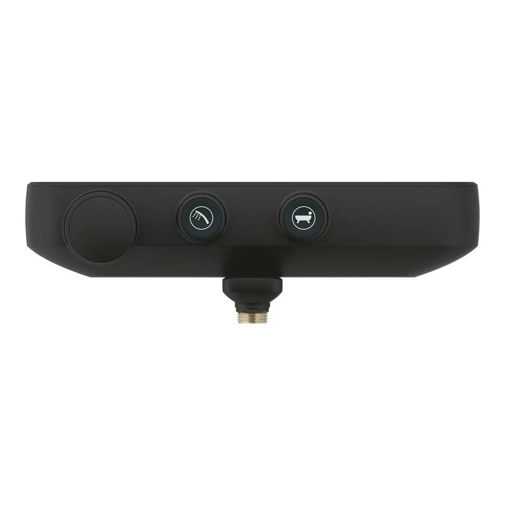 Baterie termostatata cada negru mat Grohe Grohtherm SmartControl