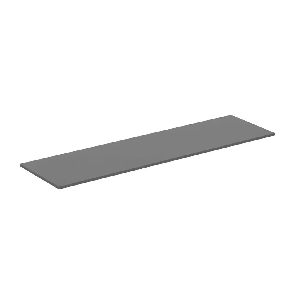 Blat pentru lavoar Ideal Standard i.life B gri quartz mat 180 cm