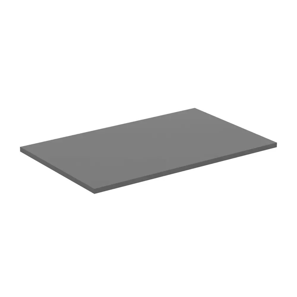 Blat pentru lavoar Ideal Standard i.life B gri quartz mat 80 cm