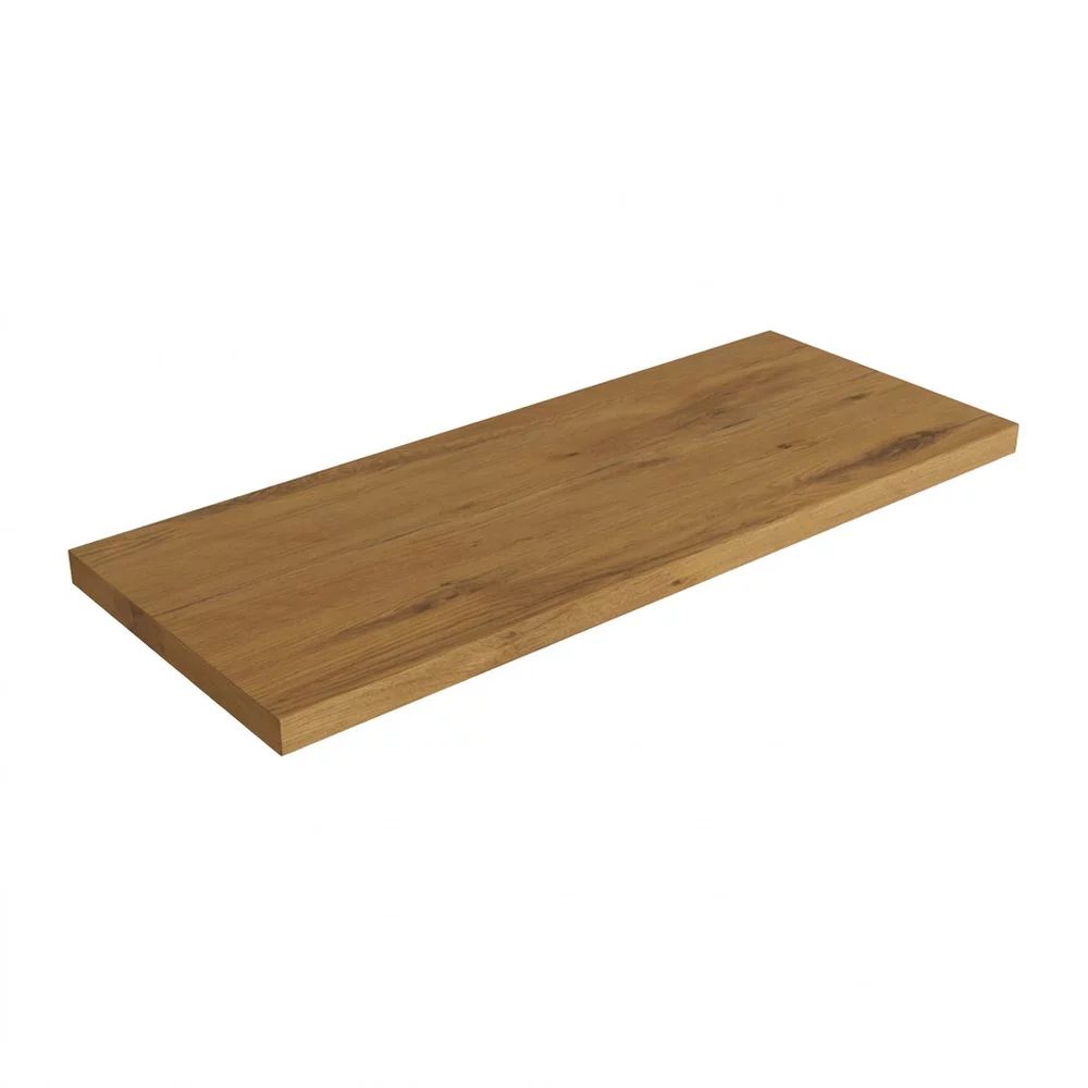 Blat pentru lavoar Rune Ottar 100x40 cm finisaj lemn stejar
