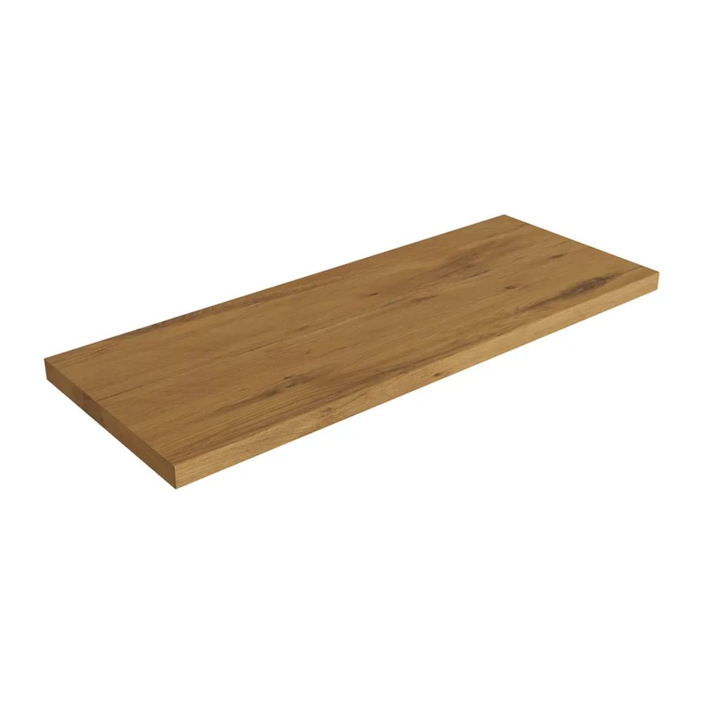 Blat pentru lavoar Rune Ottar 110x47 cm finisaj lemn-stejar
