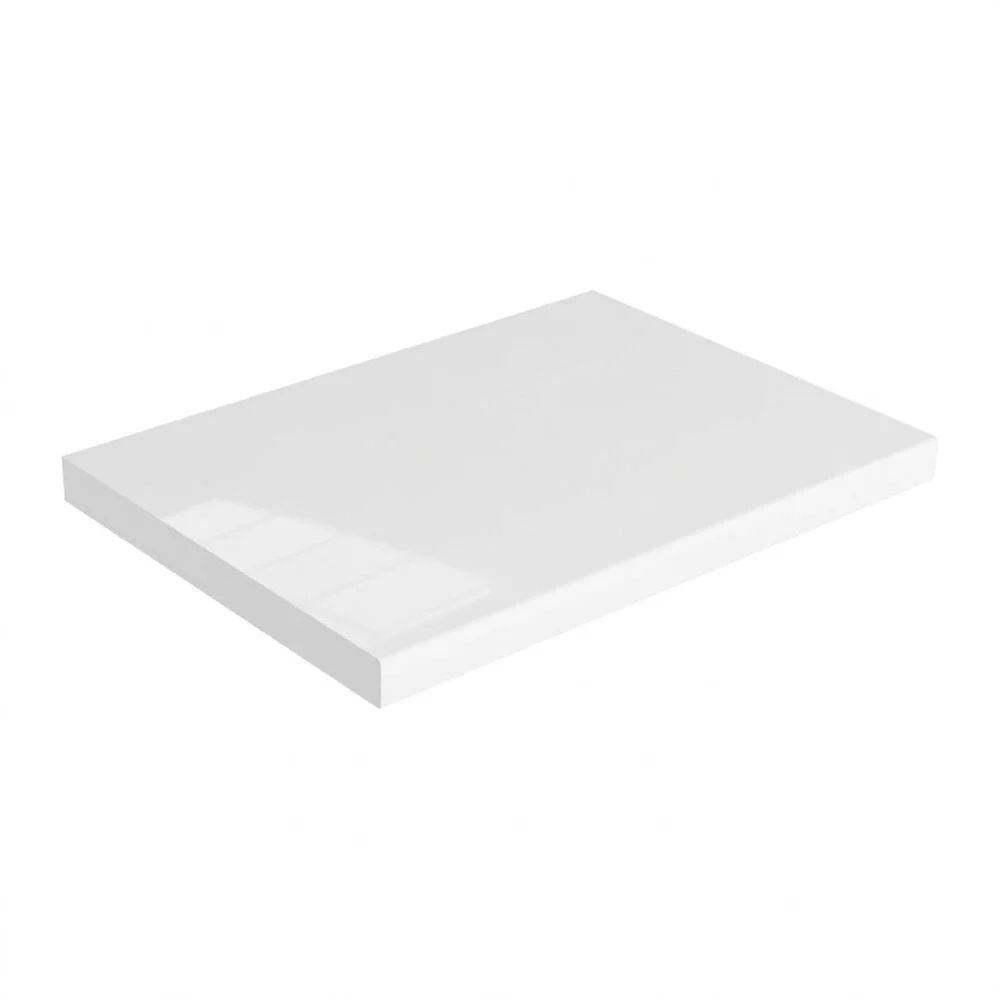 Blat pentru lavoar Rune Ottar 60x47 cm finisaj alb lucios
