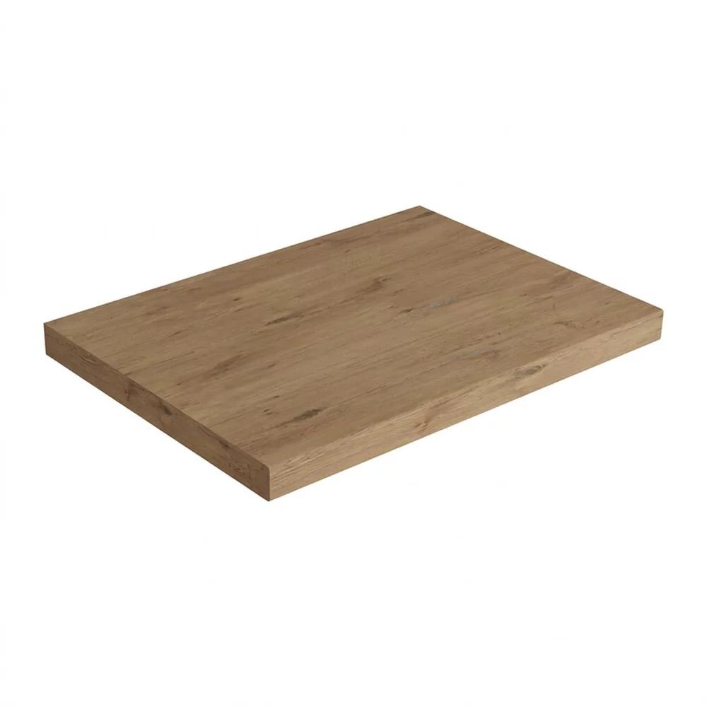 Blat pentru lavoar Rune Ottar 60x40 cm finisaj lemn nuc