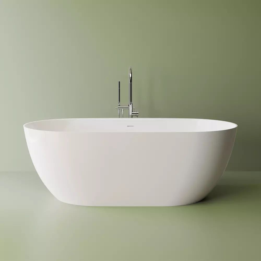 Cada freestanding din compozit Marmite Lagos 180x81 cm