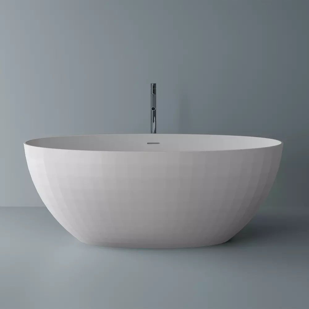 Cada freestanding din compozit Marmite Lima 167x83 cm