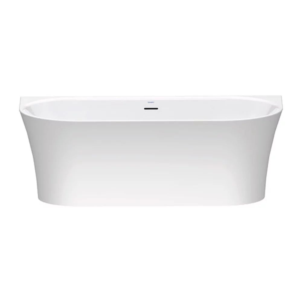 Cada freestanding Duravit DuraSenja 150x75 cm finisaj alb lipita de perete, BTW