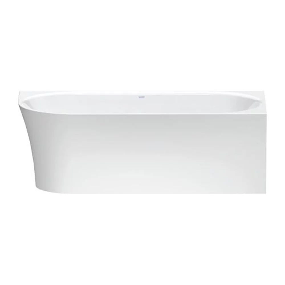 Cada freestanding Duravit DuraSenja 150x75 cm finisaj alb dreapta lipita de perete, BTW