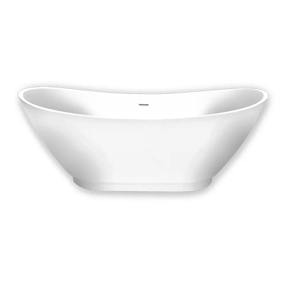 Cada freestanding Florida Anemona 168x75 cm alb lucios