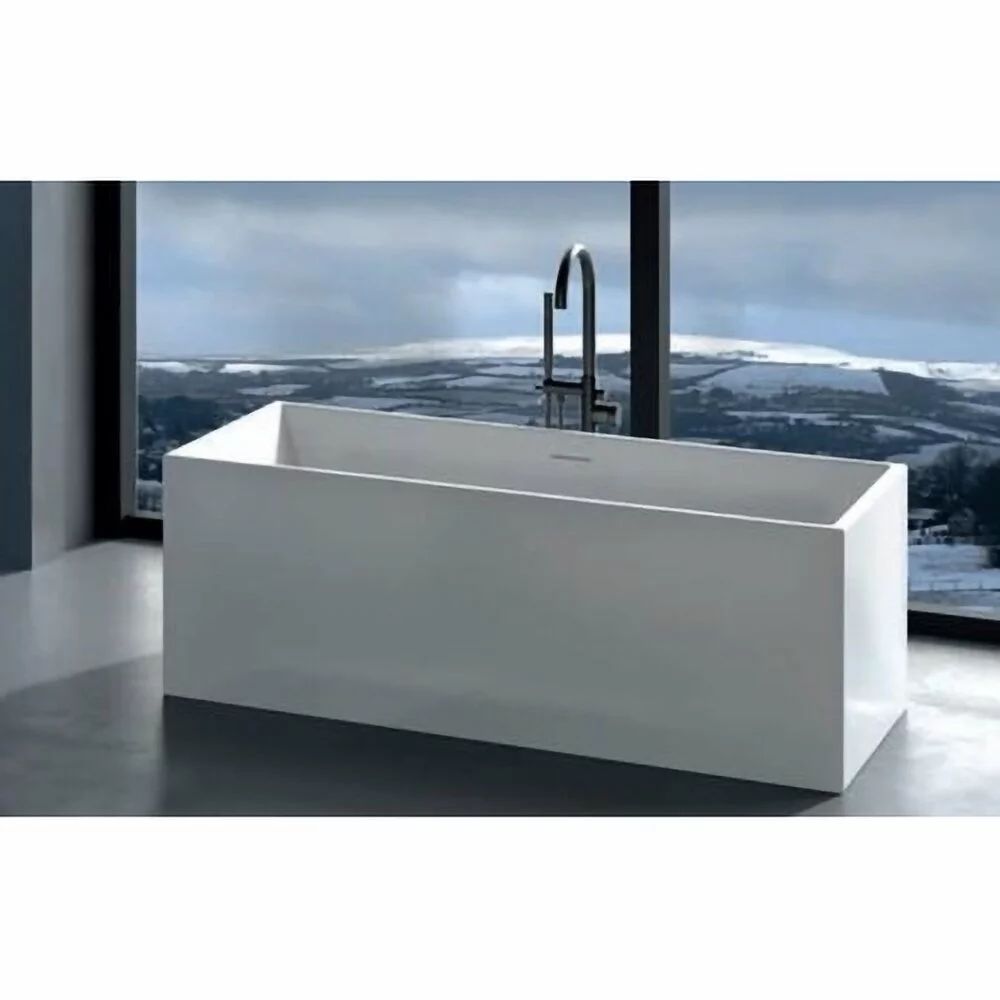 Cada Freestanding Hatria Roma 170 cm dreptunghiulara cu instalatie scurgere