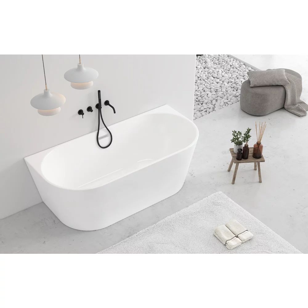 Cada freestanding Rune Birka 170 x 75 cm lipita de perete, BTW