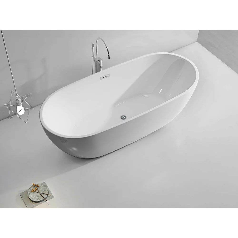 Cada freestanding Rune Hati 165x70 cm finisaj alb
