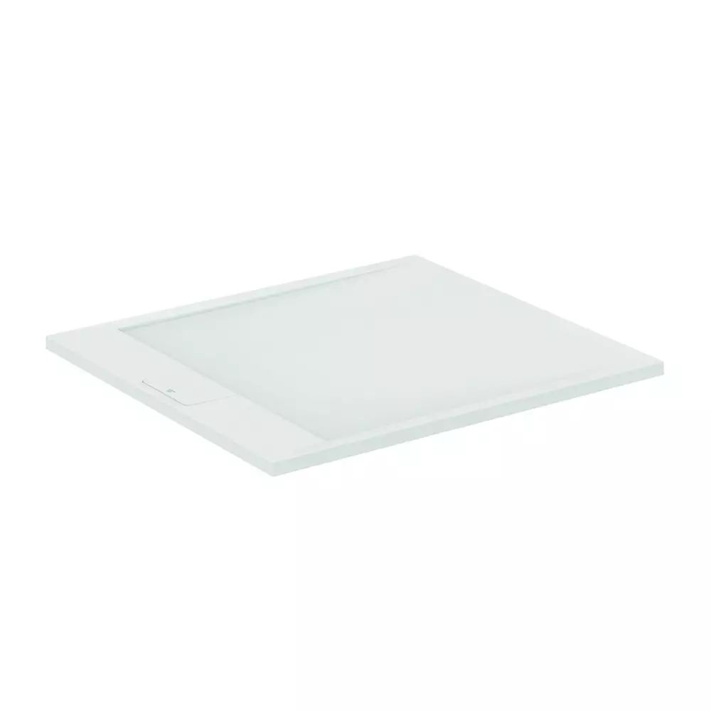 Cadita de dus dreptunghiulara Ideal Standard i.life Ultra Flat S alb pur 100x90 cm
