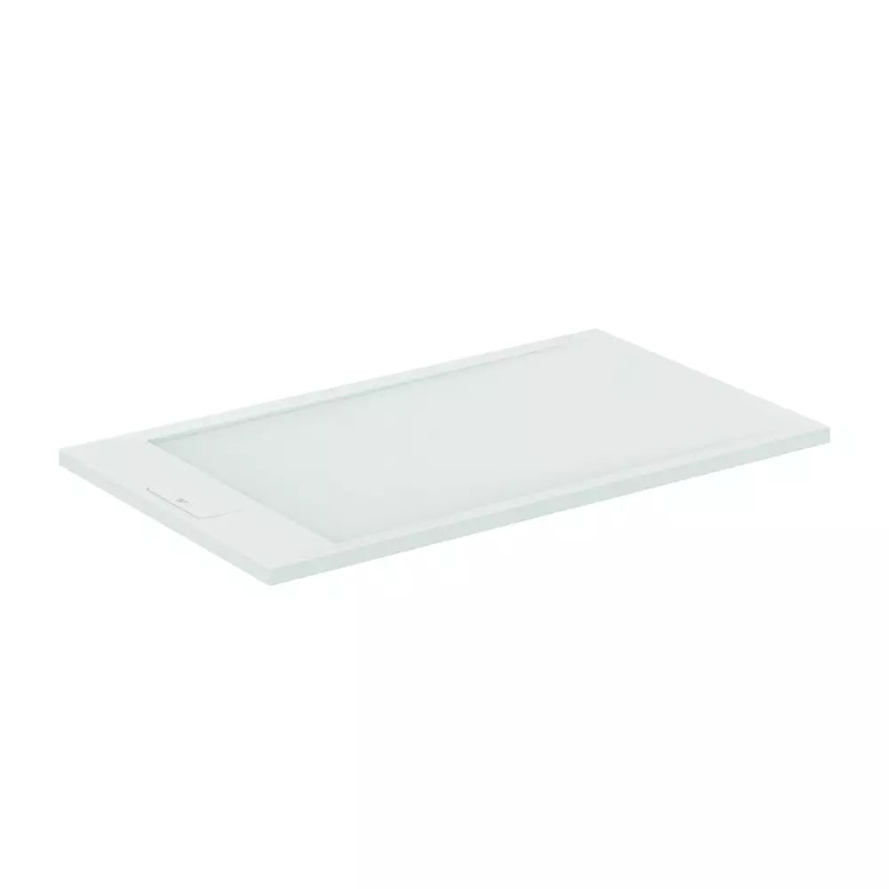 Cadita de dus dreptunghiulara Ideal Standard i.life Ultra Flat S alb pur 120x70 cm