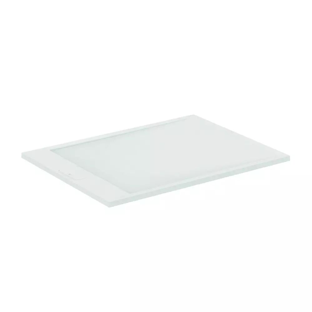 Cadita de dus dreptunghiulara Ideal Standard i.life Ultra Flat S alb pur 120x80 cm
