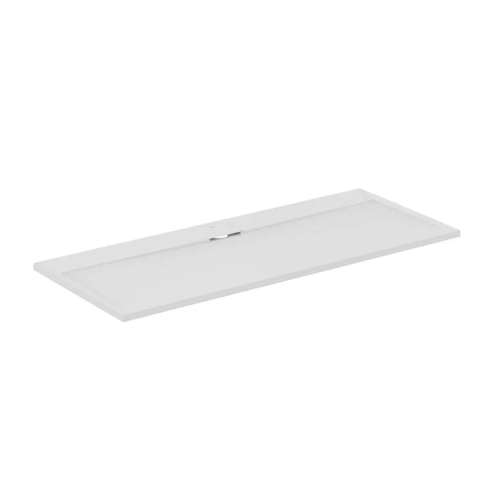 Cadita de dus dreptunghiulara Ideal Standard i.life Ultra Flat S alb pur 170x70 cm