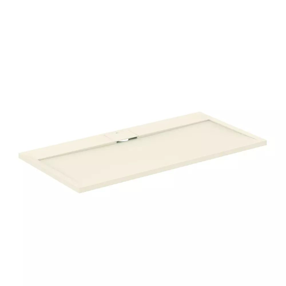 Cadita de dus dreptunghiulara Ideal Standard i.life Ultra Flat S nisipiu 140x70 cm