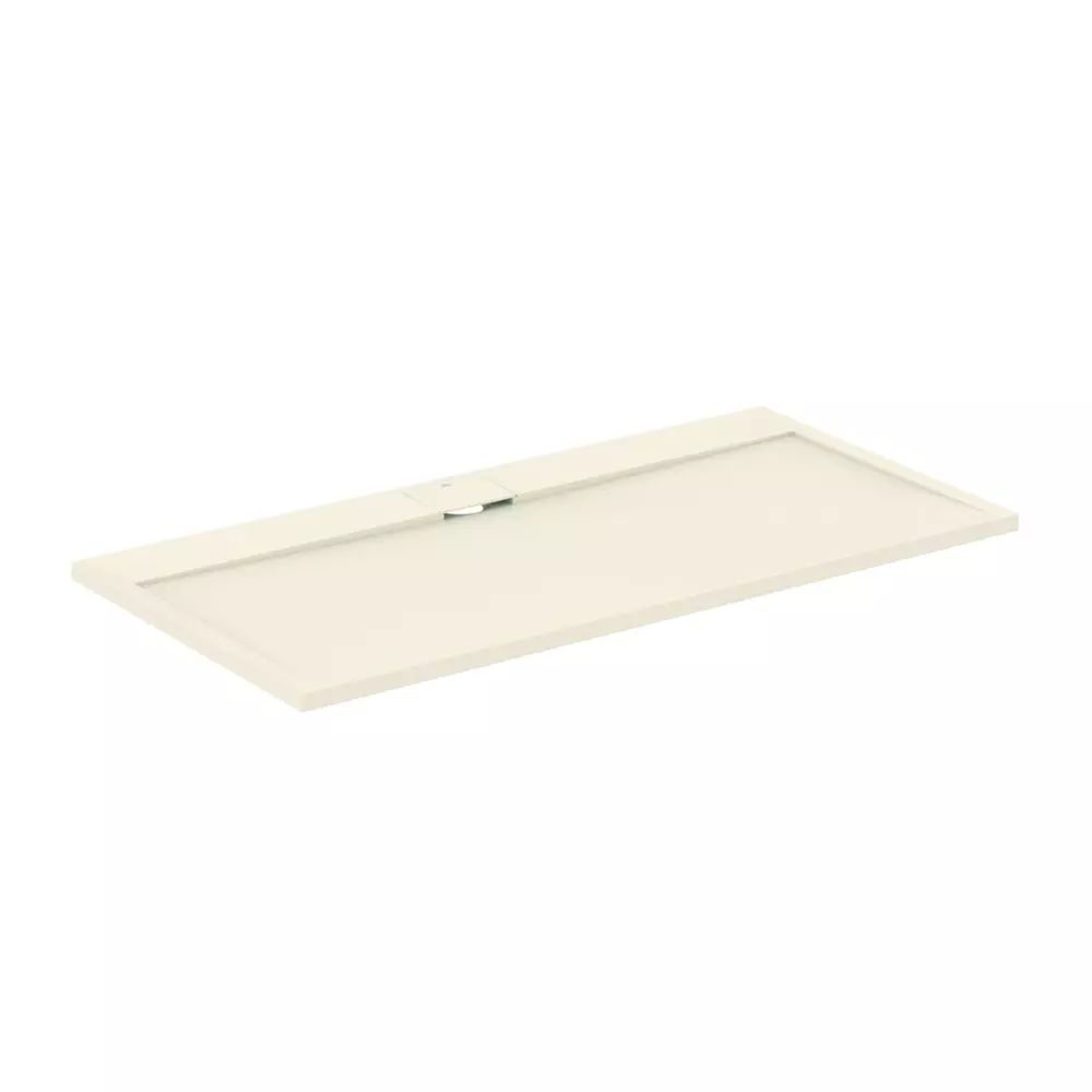 Cadita de dus dreptunghiulara Ideal Standard i.life Ultra Flat S nisipiu 160x80 cm
