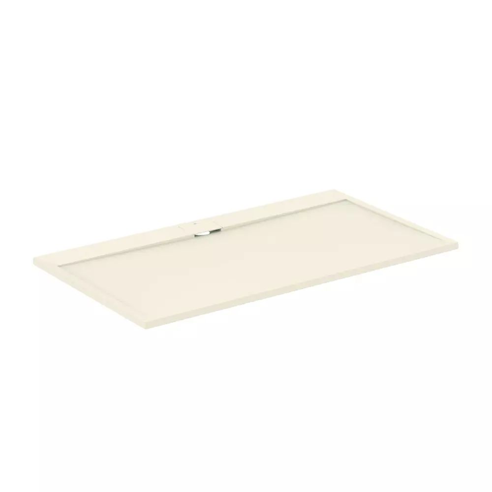 Cadita de dus dreptunghiulara Ideal Standard i.life Ultra Flat S nisipiu 180x100 cm
