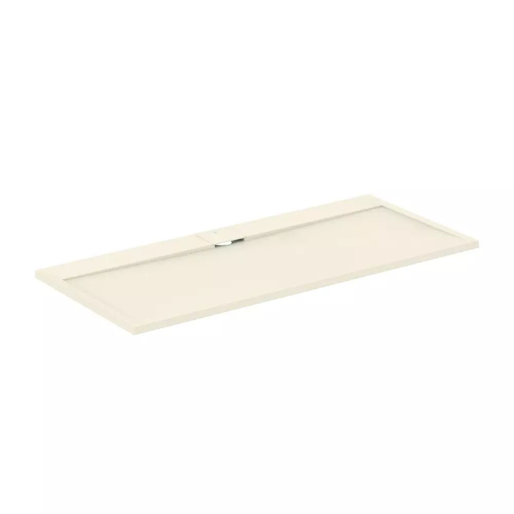 Cadita de dus dreptunghiulara Ideal Standard i.life Ultra Flat S nisipiu 180x80 cm