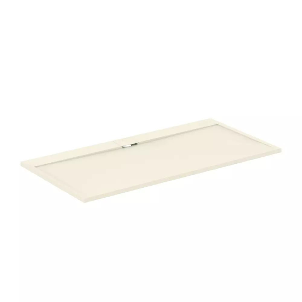 Cadita de dus dreptunghiulara Ideal Standard i.life Ultra Flat S nisipiu 200x100 cm