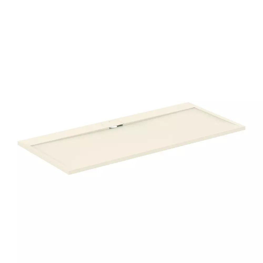 Cadita de dus dreptunghiulara Ideal Standard i.life Ultra Flat S nisipiu 200x90 cm