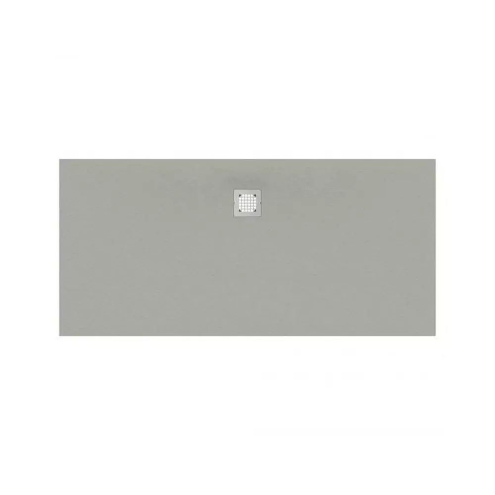 Cadita de dus dreptunghiulara Ideal Standard Ultra Flat S 180x90 cm gri asfaltic
