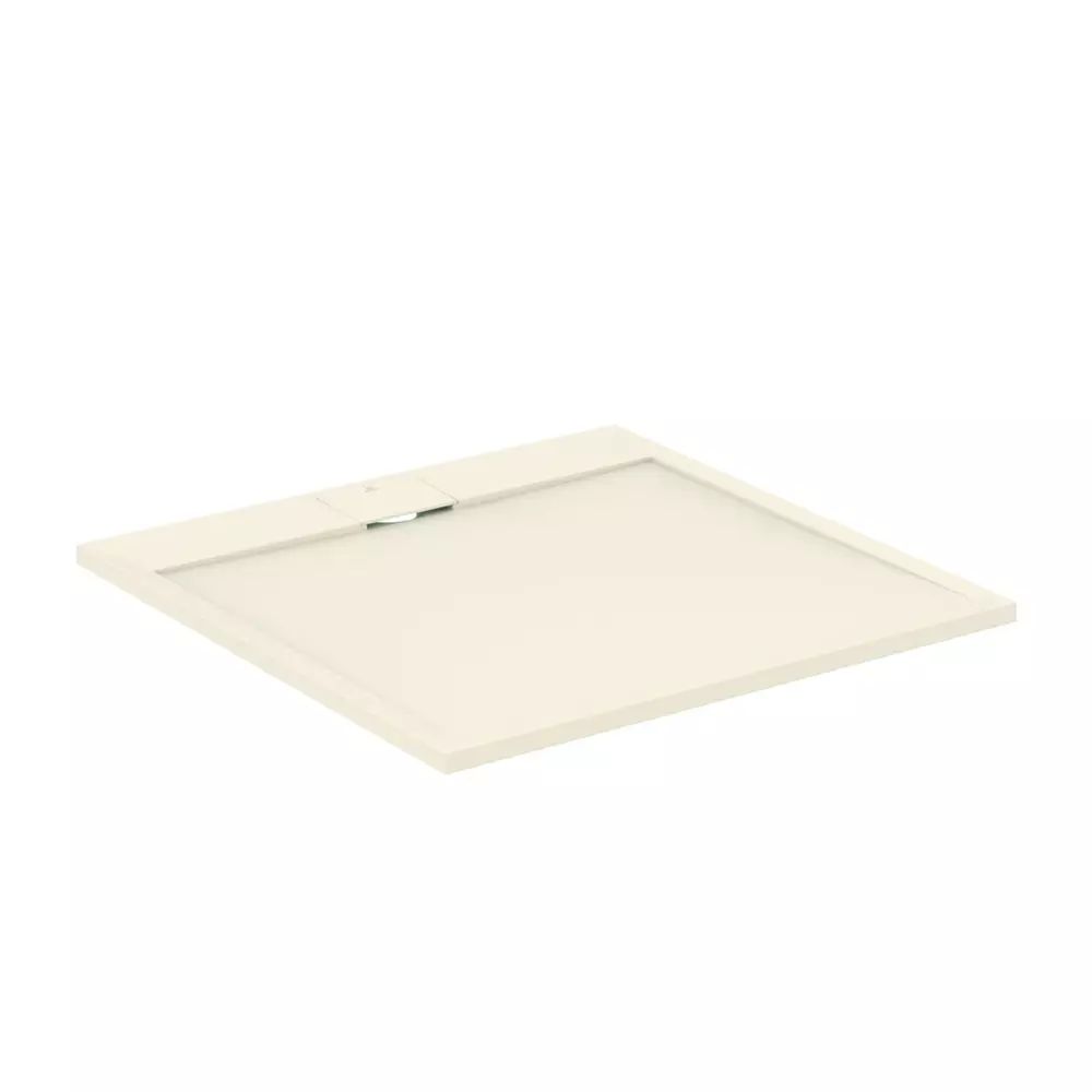 Cadita de dus patrata Ideal Standard i.life Ultra Flat S nisipiu 100x100 cm