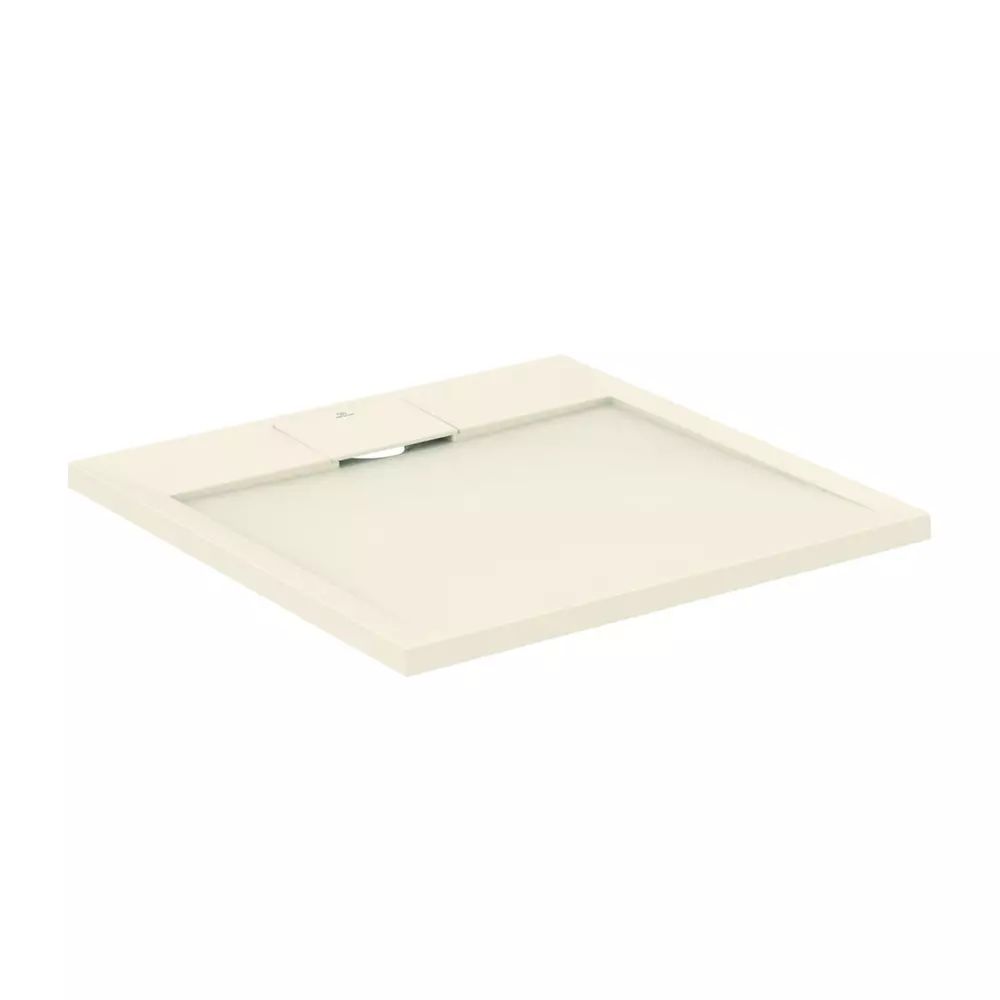 Cadita de dus patrata Ideal Standard i.life Ultra Flat S nisipiu 70x70 cm