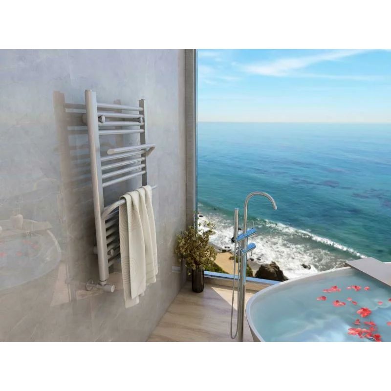 Calorifer de baie portprosop Rune Hima alb lucios 800x500 mm