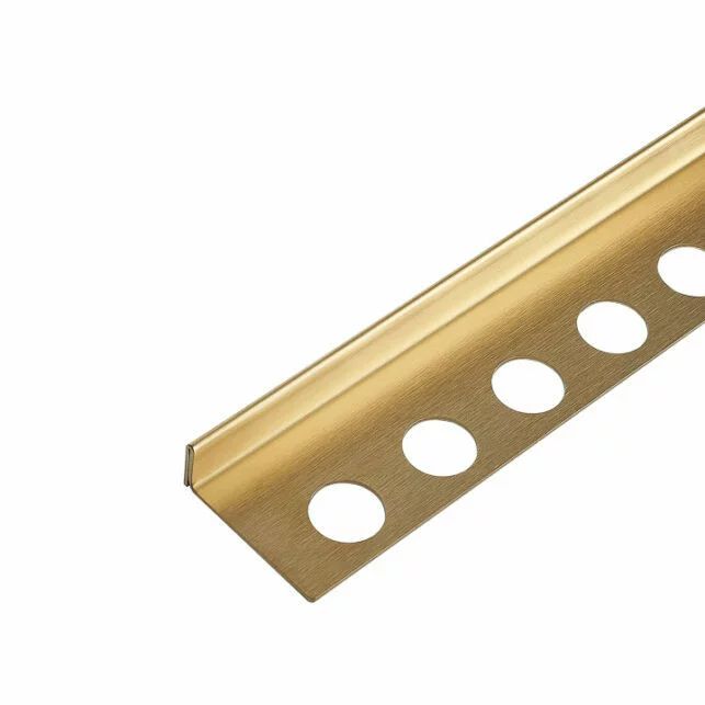 Canal de scurgere dreapta auriu Balneo 120 cm