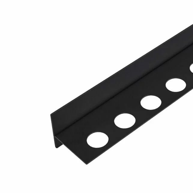 Canal de scurgere dreapta negru Balneo 120 cm