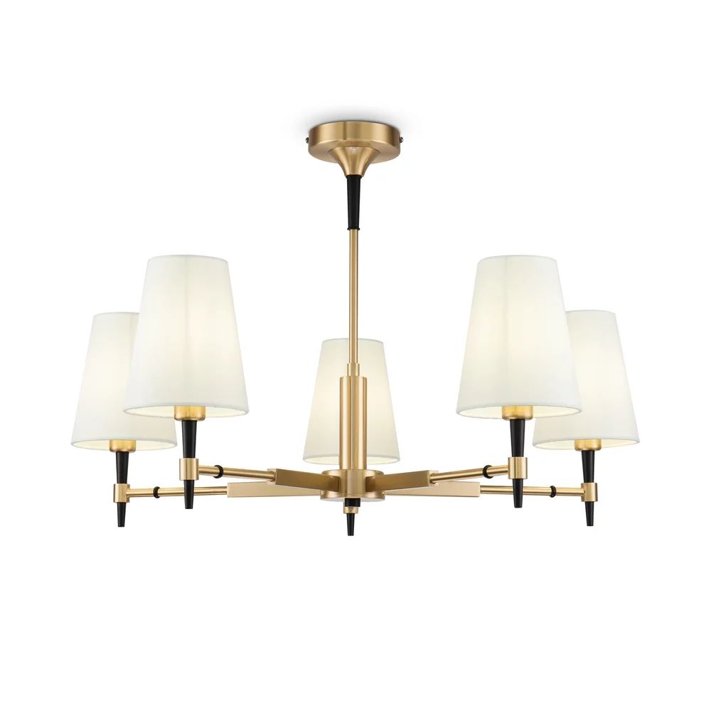Candelabru Maytoni Zaragoza alama/alb 5 becuri