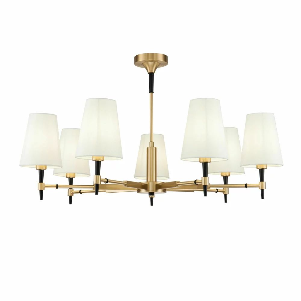 Candelabru Maytoni Zaragoza alama/alb 7 becuri
