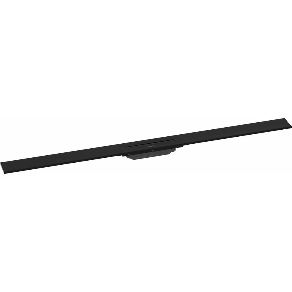 Capac pentru rigola de dus Hansgrohe RainDrain Flex ajustabil negru mat 120 cm
