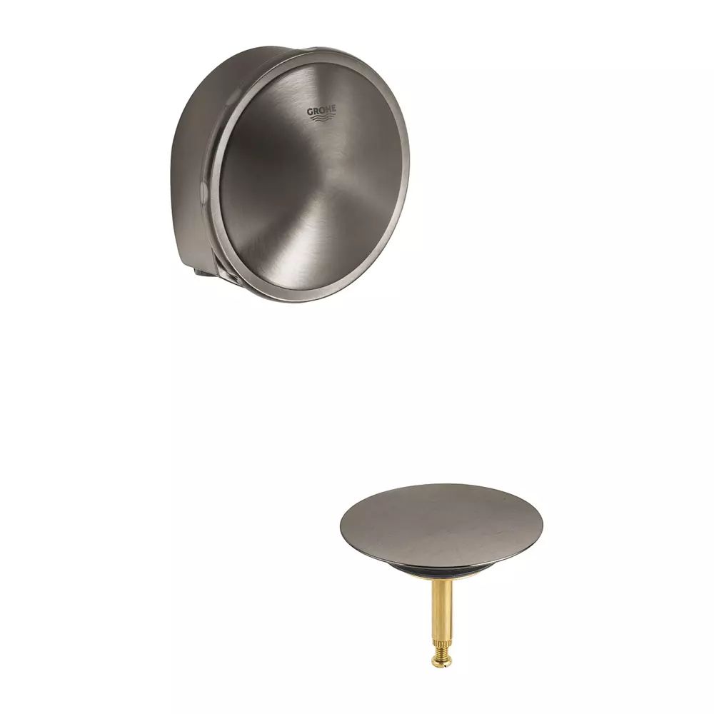 Capac sifon si preaplin Grohe Talentofill antracit periat Hard Graphite