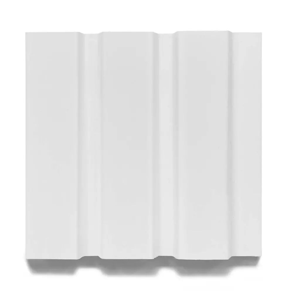 Capat panou riflaj dreapta Lamelio Olmo finisaj alb 2.6x270 cm