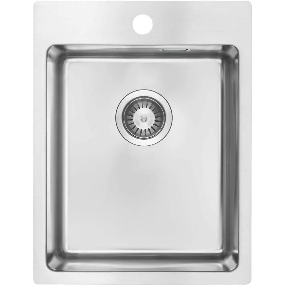 Chiuveta bucatarie inox Deante Olfato 39x50.5 cm cu 1 cuva finisaj crom periat