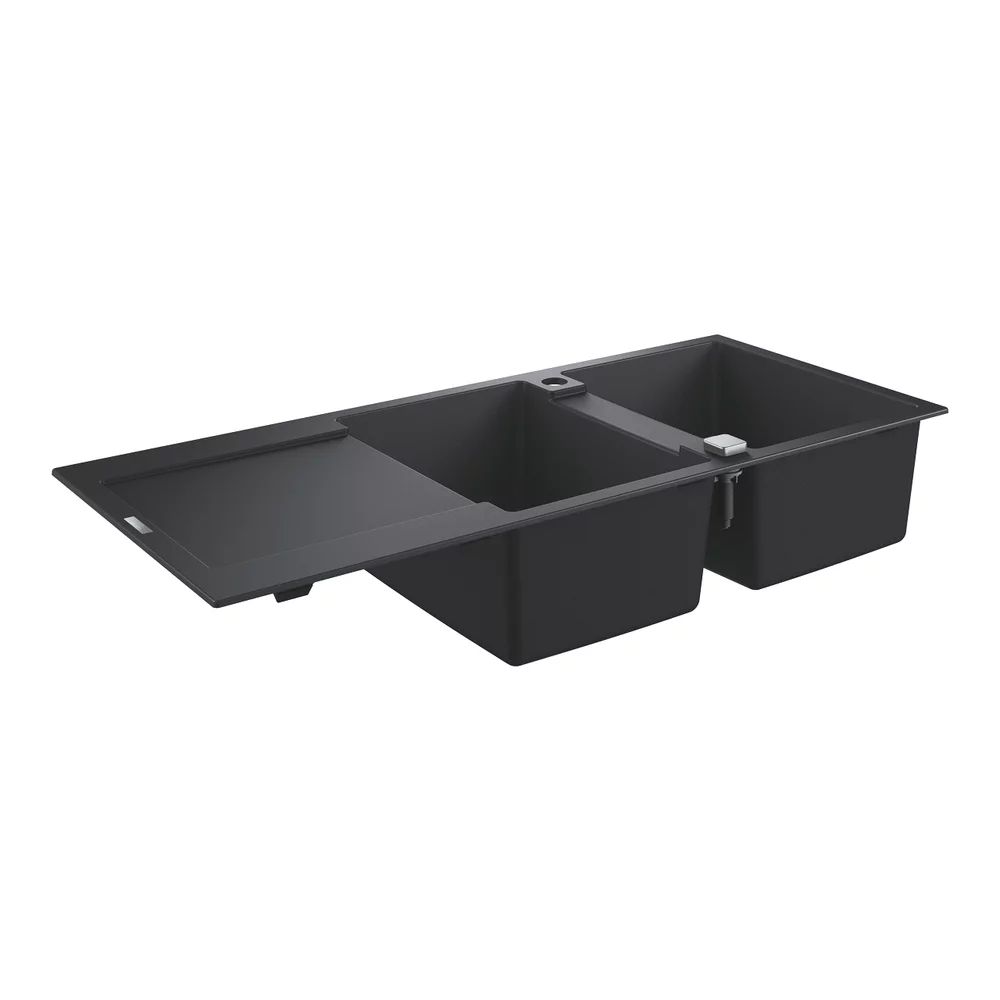 Chiuveta compozit Grohe K500 116x50.2 cm negru