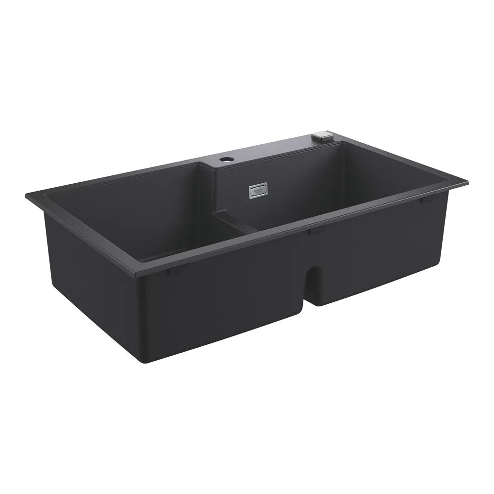 Chiuveta compozit Grohe K500 86x50.2 cm negru