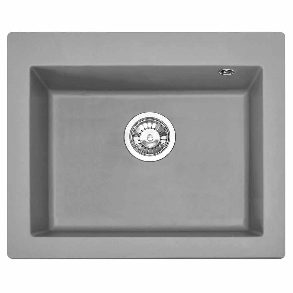 Chiuveta compozit Rea West XL gri 50x60 cm