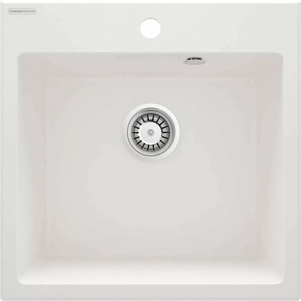 Chiuveta granit Deante Evora 50x50 cm alb