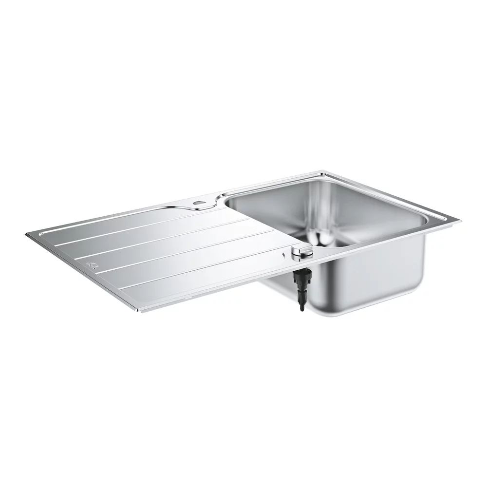 Chiuveta inox Grohe K500 86x50.1 cm 1 cuva cu picurator