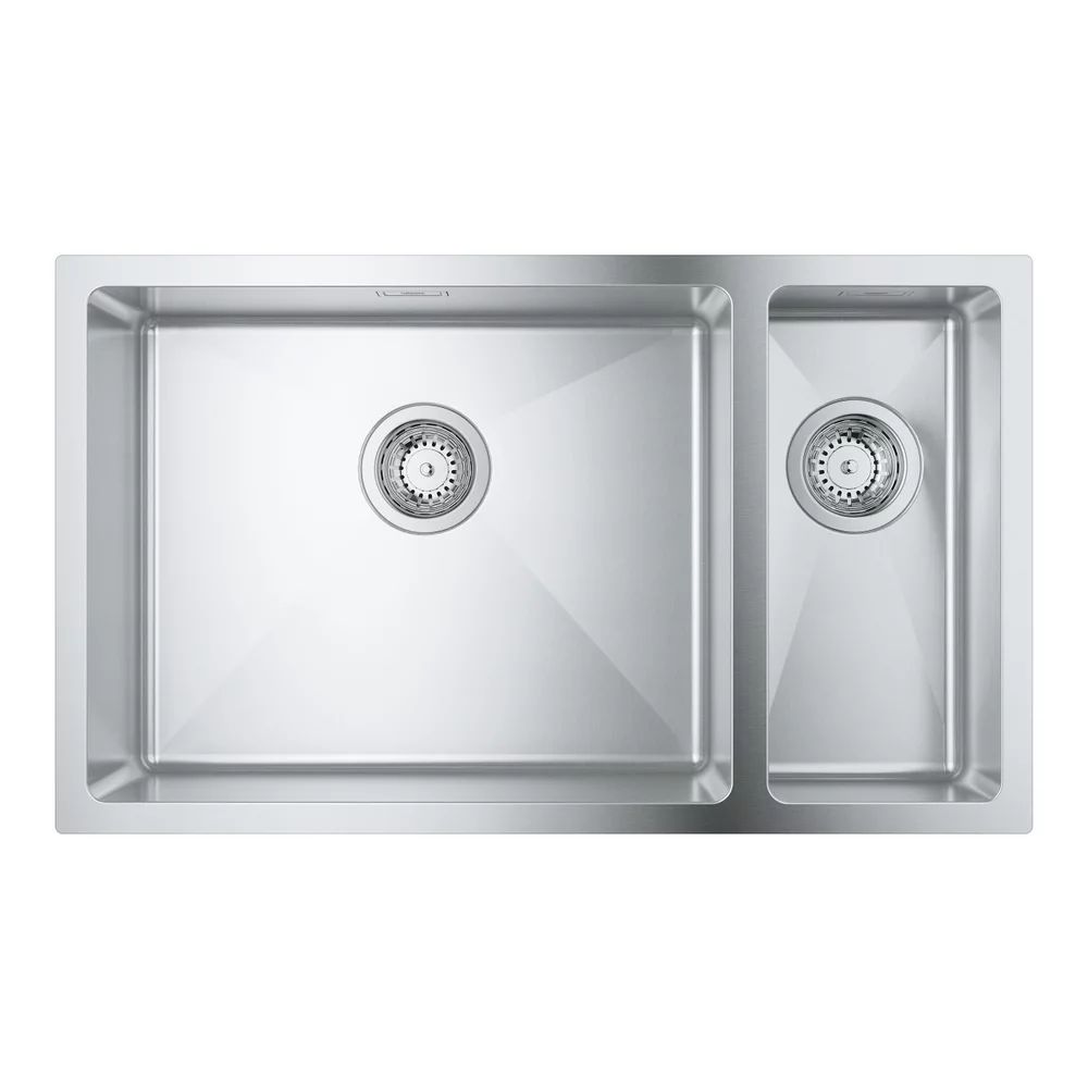 Chiuveta inox Grohe K700U 76x45.1 cm 2 cuve