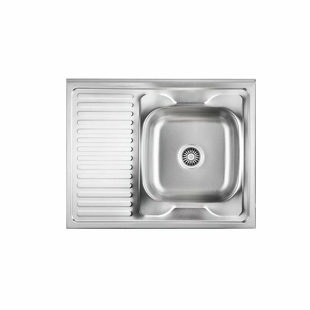 Chiuveta inox incastrata Quadron Pop Robin 111 inox satinat 80x60 cm dreapta