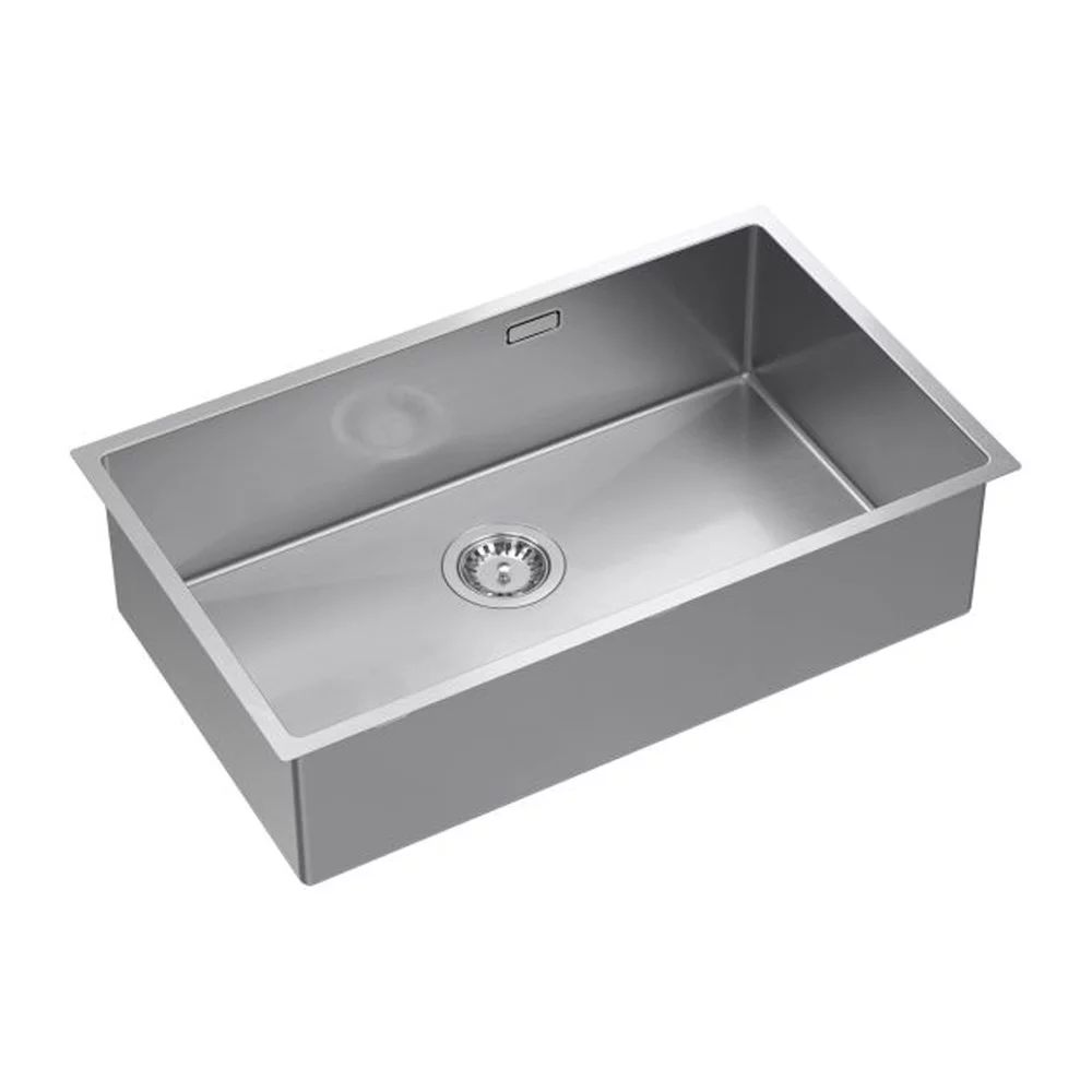 Chiuveta inox sub blat Quadron Unique Anthony 80 finisaj inox 74x44 cm