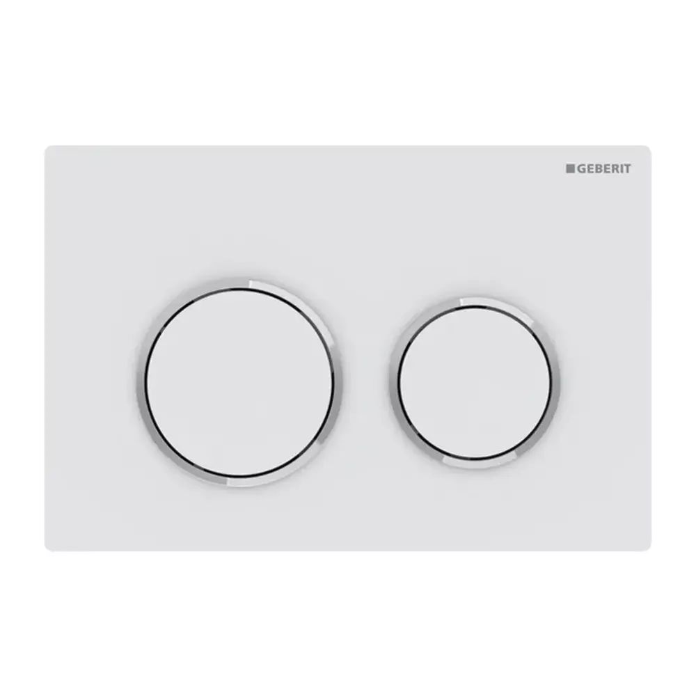Clapeta de actionare Geberit Omega20 alb - crom