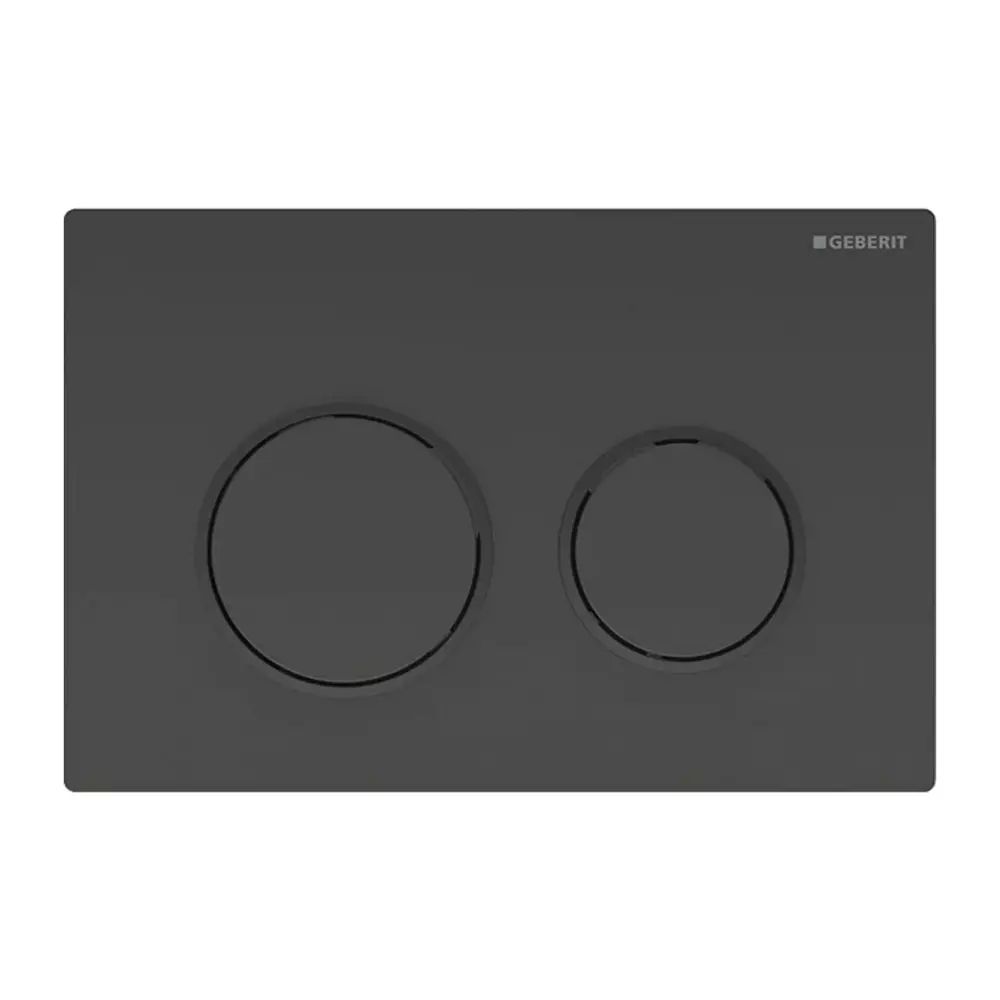 Clapeta de actionare Geberit Omega20 negru lucios